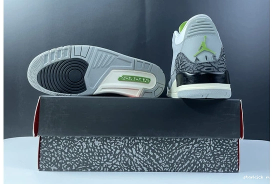 Jordan Retro Chlorophyll Air 3 136064-006 136064-006 0813